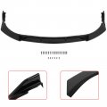 3pcs Glossy Black Front Bumper Lip For 0 2021 Toyota Camry