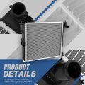 Dpi 13268 Factory Style 1-row Cooling Radiator Compatible With Mitsubishi I-miev 12-17 Aluminum Core