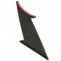 3pcs Spoiler Wing Stabilizer For 2015 2021 Subaru Impreza Wrx Sti Sedan Rear Trunk Boot Lip Stiffi Support Black Nylon Peel And