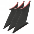 3pcs Spoiler Wing Stabilizer For 2015 2021 Subaru Impreza Wrx Sti Sedan Rear Trunk Boot Lip Stiffi Support Black Nylon Peel And