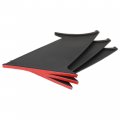 Kuafu 3pcs Spoiler Wing Stabilizer Compatible With 2015-2021 Subaru Impreza Wrx Sti Sedan Rear Trunk Boot Lip Stiffi Support