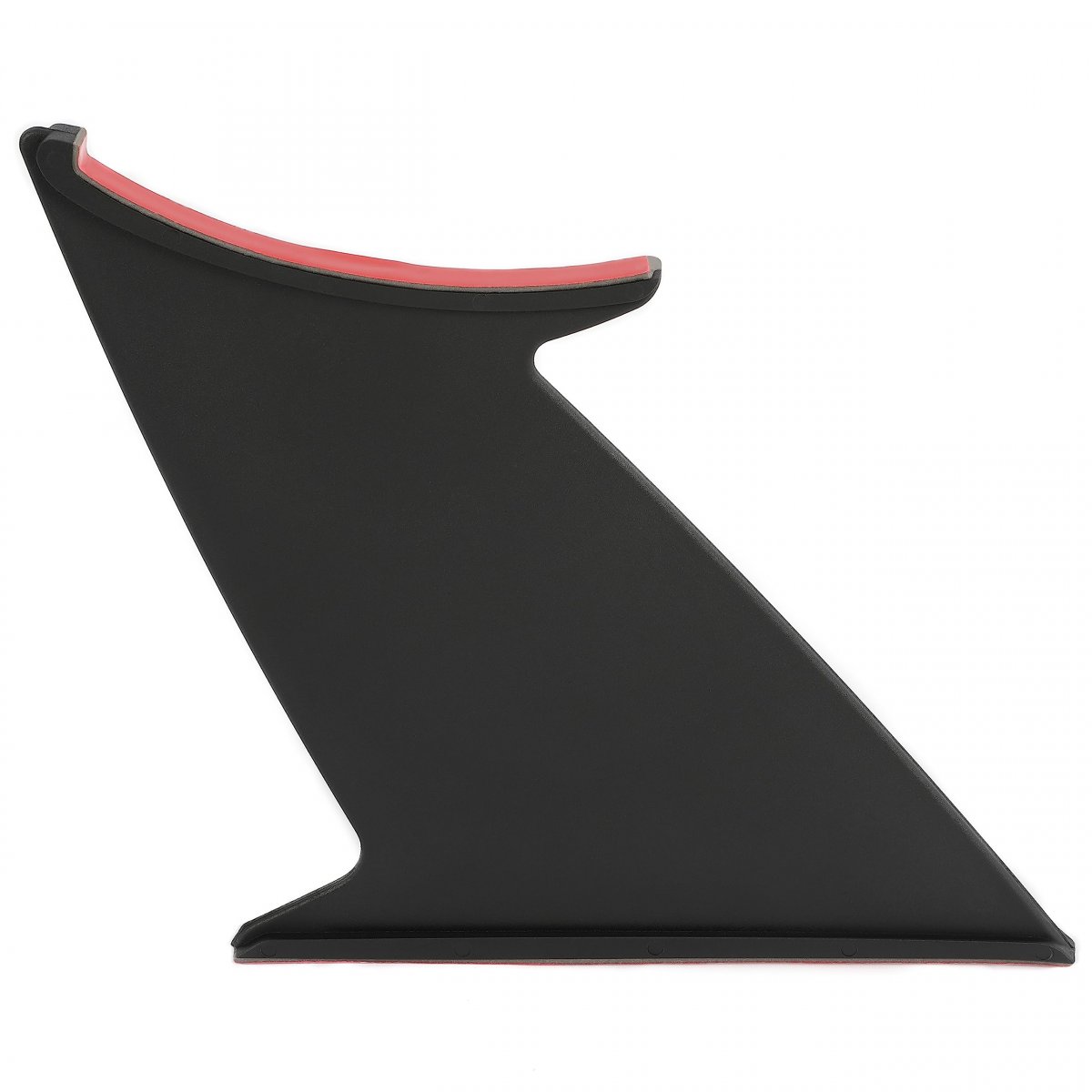 3pcs Spoiler Wing Stabilizer For 2015 2021 Subaru Impreza Wrx Sti Sedan Rear Trunk Boot Lip Stiffi Support Black Nylon Peel And