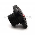 Httmt Mt439-002-new Black Skull Gas Cap Vented Fuel Compatible With H-d Xl Big Twin Tank 84-15