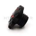 Httmt Mt439-002-new Black Skull Gas Cap Vented Fuel Compatible With H-d Xl Big Twin Tank 84-15