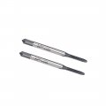 Uxcell M2 X 0 4 Spiral Point Threading Tap H2 Tolerance High Speed Steel Ticn Coated Round Shank With Square End Metric Screw