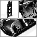 Replacement For Chevy Silverado Gmc Sierra Gmt800 Pair Of Black Housing Altezza Tail Brake Lights