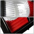 Replacement For Chevy Silverado Gmc Sierra Gmt800 Pair Of Black Housing Altezza Tail Brake Lights