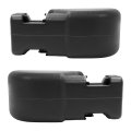 Front Pair Bumper End Cap For 1997-2006 Jeep Wrangler 65th Anniversary Edition Corner Protection Replacement 55155757ab 