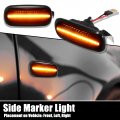 Car Markers Light Accessories Led Side Markers Sequential Flashing Turn Signal Light Assembly For Audi A6 2000-2011 A4