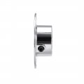 Uxcell Closet Wardrobe Rod Flange 25mm 1inch Dia Socket Bracket Support Holder For Pipe 6pcs