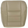 Driver Bottom Seat Cover For Ford F250 F350 2003 To 2007 Lariat Tan Vinyl Custom Fit Hlv-017 