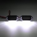 Czc Auto 4pcs 12v Led Exterior License Plate Tag Light Interior Courtesy Dome Roof Trunk Cargo Underhood Lamp Total 12 White
