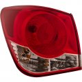 Headlightsdepot Tail Light For 2011-2015 Chevrolet Cruze 2016 Chevy Limited Left Driver Side Rear Lamp Assembly 