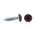 Sheet Metal Screws Self Tapping Pan Head Phillips Drive 10 X 0 75 In Zinc Plated Steel 25 Pack