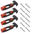 4pcs Handle Draw Latches Cooler Lid Replacement Widely Used For Boat Golf Cart Tool Box Off-road Vehicles Farm Machinery 