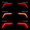 Rear Saddlebag Light Accents Clear Lens For Honda Goldwing Gl1800 2018 2025