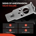 A-premium A C Expansion Valve Compatible With Toyota Sienna 3l 3 5l 2006-2007 Front Side