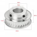 Uxcell Aluminum 30 Teeth 16mm Bore 5 08mm Timing Belt Pulley For 10mm