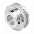 Uxcell Aluminum 30 Teeth 16mm Bore 5 08mm Timing Belt Pulley For 10mm