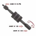 Abn Diesel Injector Puller Tool With Slide Hammer Common Rail Remover W M8 M12 M14 Thread Adapter