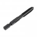 Uxcell Metric Machine Tap M8 Thread 1 25 Pitch H2 3 Flutes Hex Shank High Speed Steel