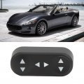 Fydun Front Seat Adjust Button 980145095 Black Abs Switch Cover Car Handle Trim For Maserati Quattroporte Grancabrio