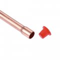 Uxcell Brass Pipe Fitting 1 4 Sae Flare Connector Male Thread Adapter With Copper Tube For Air Conditioner Hvac System Pack Of