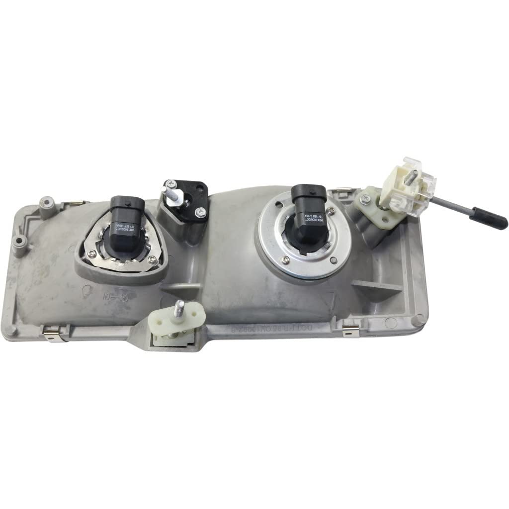 Headlight Unit Driver Side For Chevy Gmc Astro Safari Van 1995 2005 Capa Certified Clear Lens Fits Gm2502136 And 16524091