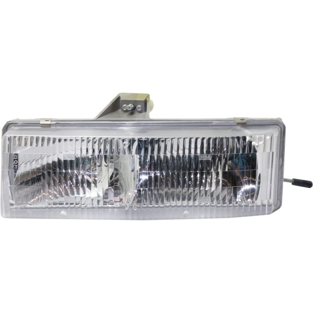 Headlight Unit Driver Side For Chevy Gmc Astro Safari Van 1995 2005 Capa Certified Clear Lens Fits Gm2502136 And 16524091