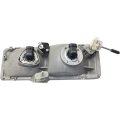 Headlight Unit Driver Side For Chevy Gmc Astro Safari Van 1995 2005 Capa Certified Clear Lens Fits Gm2502136 And 16524091