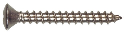 The Hillman Group 2948 8 X 1-1 2-inch Stainless Steel Oval Head Phillips Sheet Metal Screw 15-pack