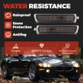 Front Bumper Side Marker Signal Lamp For 1996-2002 Bmw E37 Z3 Roadster Coupe M Smoke Lens Halogen Lights With Bulbs Mo-5269 2
