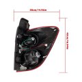 Left Tail Light Rear Brake Lamp Assembly For Chevy Equinox 2010 2011 2012 2013 2014 2015 Driver Side Red And Clear Lens