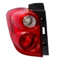 Left Tail Light Rear Brake Lamp Assembly For Chevy Equinox 2010 2011 2012 2013 2014 2015 Driver Side Red And Clear Lens
