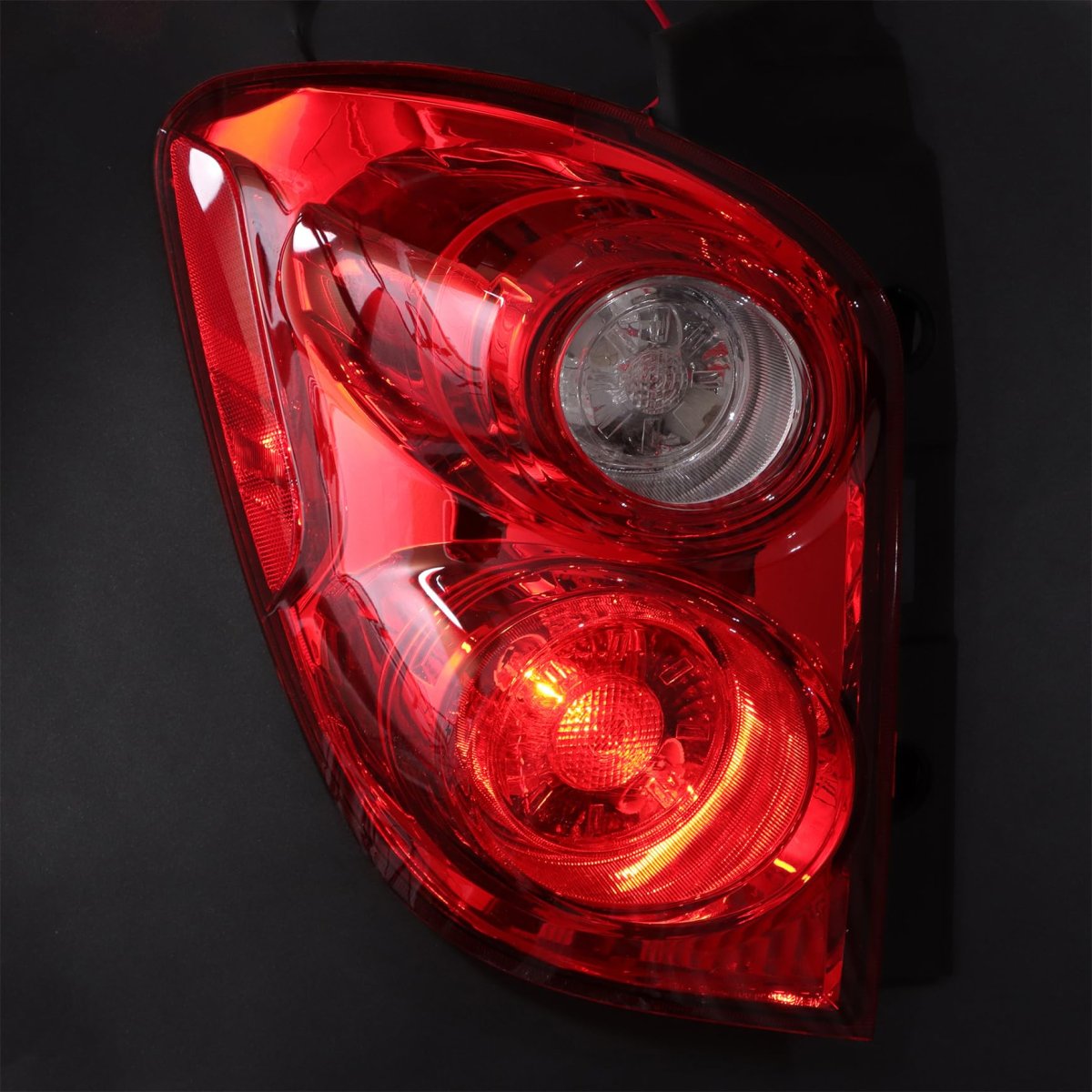 Left Tail Light Rear Brake Lamp Assembly For Chevy Equinox 2010 2011 2012 2013 2014 2015 Driver Side Red And Clear Lens
