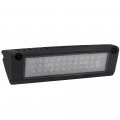 Mwl-66 Led Exterior Scene Load Work Light 2600 Lumens 12 24vdc 2 7 In X 13 Cast Aluminum Housing Polycarbonate Lens 45 Degrees 