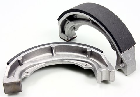 Wild Boar Brake Shoes At-05105 Asbestos Free Drum Pads Per Pair Wheel