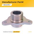 Rear Brake Disc Rotor Hub For Polaris Trail Blazer 250 330 2005-2013 Scrambler 500 4x4 B-oss
