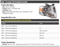 Right Passenger Side Headlight Assembly With Chrome Housing For 2007-2014 Ford Expedition