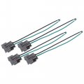 4pcs Fuel Injector Pigtail Connector Plug Replacement For Kia Sportage 2009 2010 2pin 