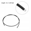 Uxcell Nylon Line Hose Tube 2 5mm 09 Id X 4mm 0 15 Od 1m Pa6 Pneumatic Air Brake Tubing For Fluid Transfer Black