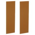 2pcs Knife Handle Liner 6 3 X 1 97 0 04 G10 Spacer Sheets Material For Scales Slabs Making Supplies Tool Brown 