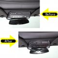 Sekhyna Roof Reading Light Lamp Frame Trim Compatible With Corvette C8 Stingray 2020-2023 100 Real Carbon Fiber 1pcs Interior