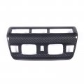 Sekhyna Roof Reading Light Lamp Frame Trim Compatible With Corvette C8 Stingray 2020-2023 100 Real Carbon Fiber 1pcs Interior