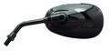 Ken Sean 941020bp Matte Black Universal Mini Oval Mirror 