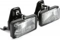Hecasa Pair Fog Lights Lamps W Bracket Compatible With 1985-1992 Chevrolet Camaro Iroc-z Z28 Coupe Replacement For Ht5974579