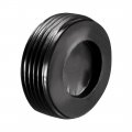 Uxcell Carbon Brush Holder Caps 18mm O D 6 3mm Thickness Motor Cover Plastic Fitting Thread Black 2pcs