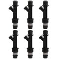 Fuel Injectors Set 171146145 For Buick Rainier Chevy Colorado Trailblazer Gmc Canyon Envoy Hummer H3 Isuzu Ascender Saab 9 7x 6 