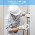Uxcell Drywall Tape 1pcs 9 8 X 98ft Fiberglass Repair Self-adhesive Mesh Fiber Joint For Wall Crack Seam Patch