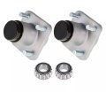 Front Wheel Hub Assembly Kit With Bearings And Seals For 1974 2003 Club Car Ds Golf Cart Pack Of 2 11011102